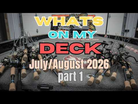 What's On My Deck - July/August Part 1