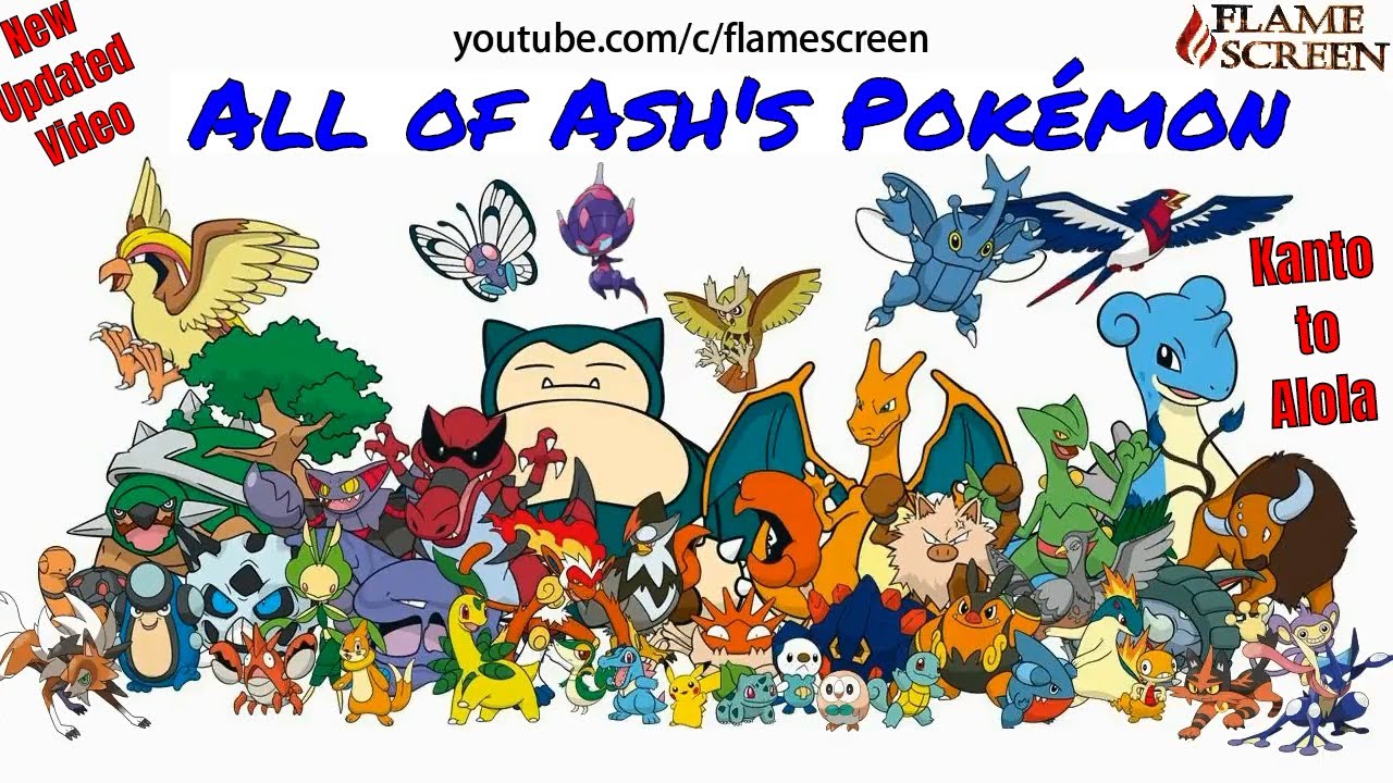 all pokemons video