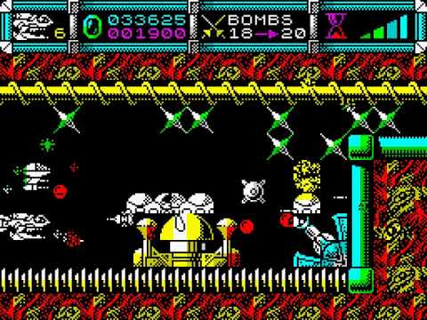 Cybernoid II: The Revenge Longplay (ZX Spectrum 128K) [QHD]