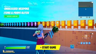 Celebrity Fortnite Creative Mode - How To Get Unreleased Weapons Items & Props Wealth