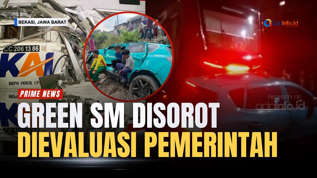 Kecelakaan Kereta Bekasi Timur Dievaluasi, Taksi Listrik Green SM Jadi Sorotan
