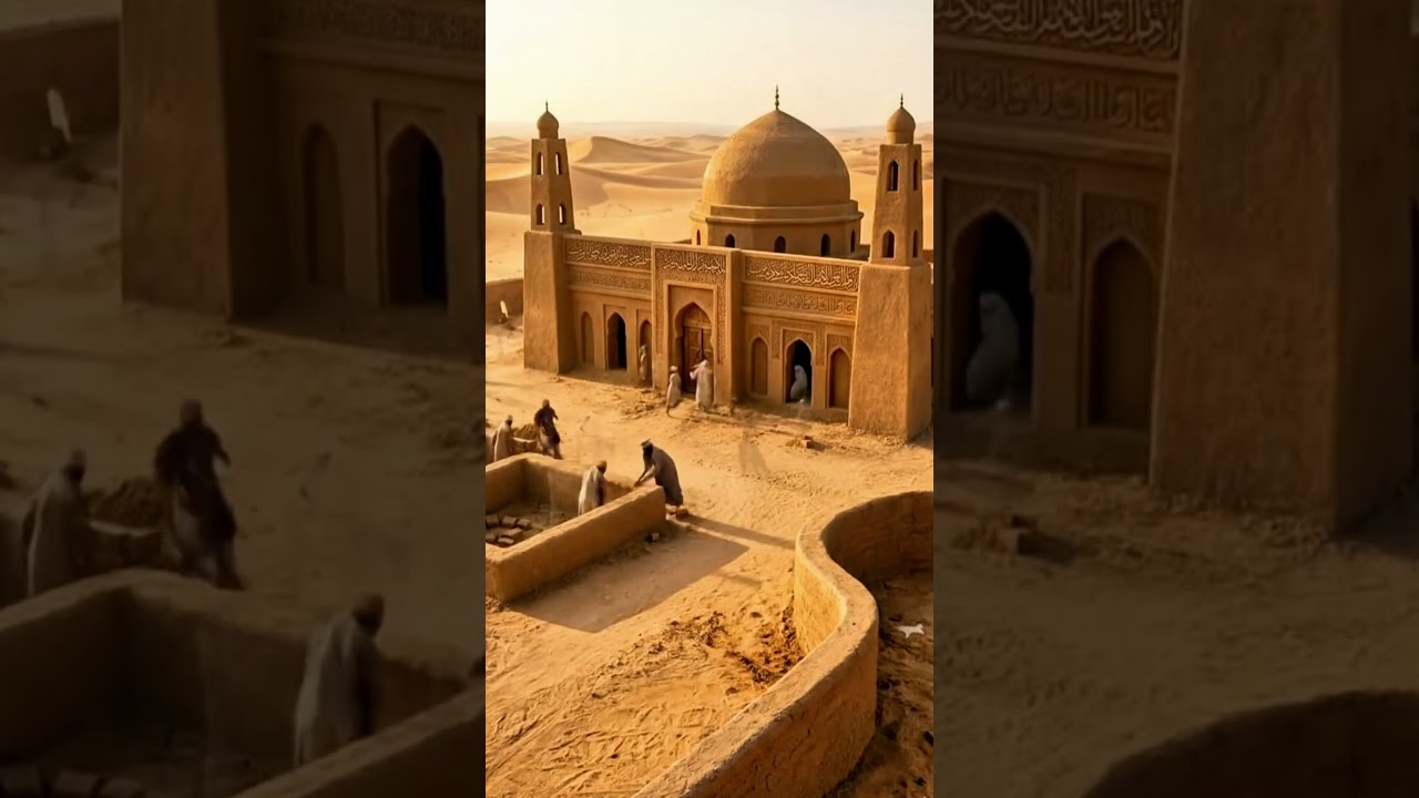 Desert Mud Mosque Transformation 