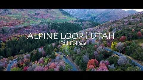 Alpine Loop, Utah | Fall Colors | DJI Mavic Air 2 | 4K Cinematic Footage