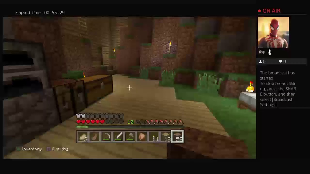 Minecraft survival world part 2