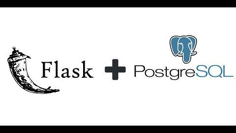 Flask connection to PostgreSQL