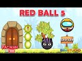 Red Ball 5 Bounce Ball #5  Levels 101 to 120