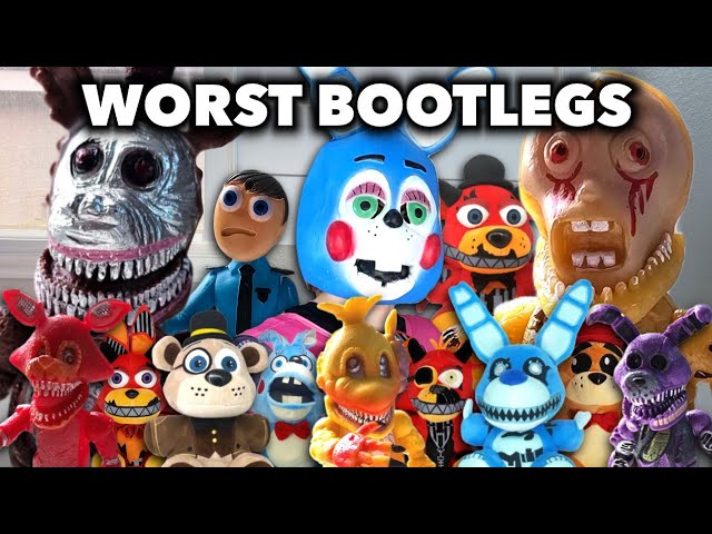 Ranking EVERY Fnaf Plush Ever Made! - 2023 Complete Fnaf