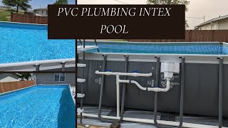 Swimming Pool Plumbing   adding PVC to filter system