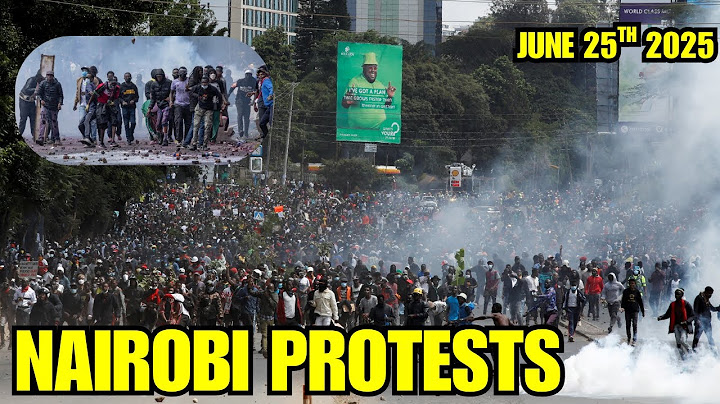 LIVE: Situation in Nairobi CBD as Kenyans take to the streets to commemorate June 25th 2024 victims!