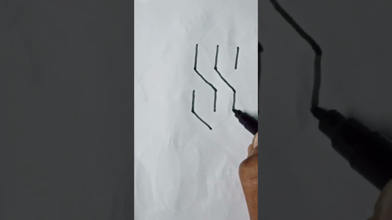 Learn How to Turn 6 Lines into The Coolest Letter 