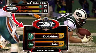 The Monday Night Miracle! (Dolphins vs. Jets 2000, Week 8)