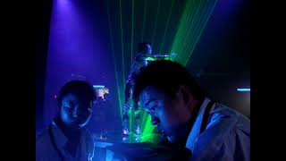 laser man system