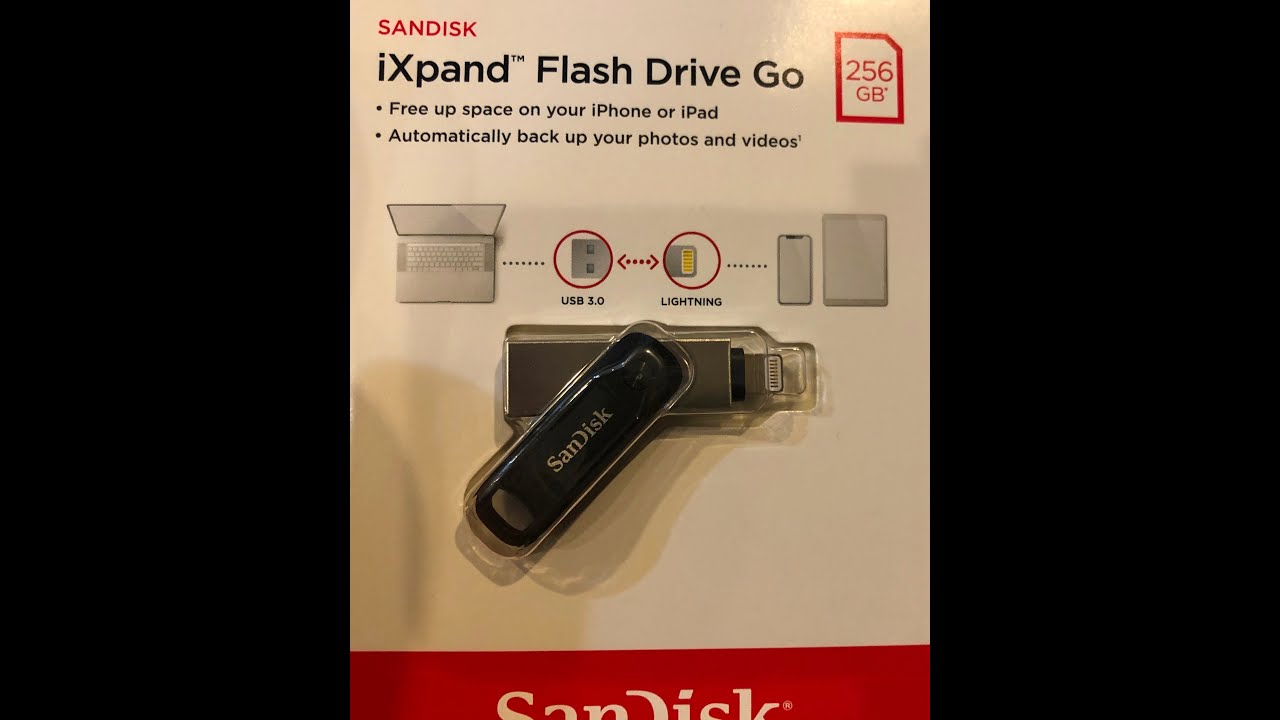 SanDisk 64 GB iXpand Flash Drive Go - Apple