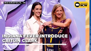 Caitlin Clark officially introduced by Indiana Fever