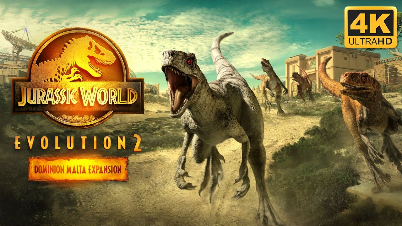 New Jwe2 Dominion Malta Dlc Jurassic World Evolution 2 4k Trailer Youtube 