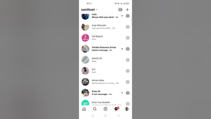 Responsif dan Pengurusan Interaksi Pengguna di Instagram