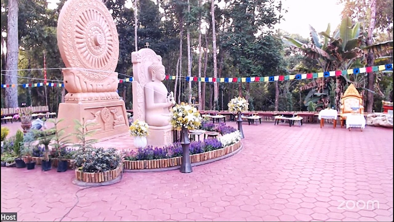 พิธีสมโพช องค์พระพุทธรูป ธรรมจักร และ เสาอโศกหินทราย วัดขุนป๋วย 15 กุมภาพันธ์ 2569