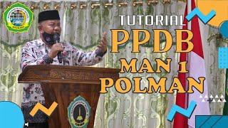 TUTORIAL PPDB MAN 1 POLEWALI MANDAR 2022-2023