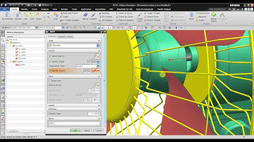 NX Motion Simulation : Desk Fan Motion Simulation Complete