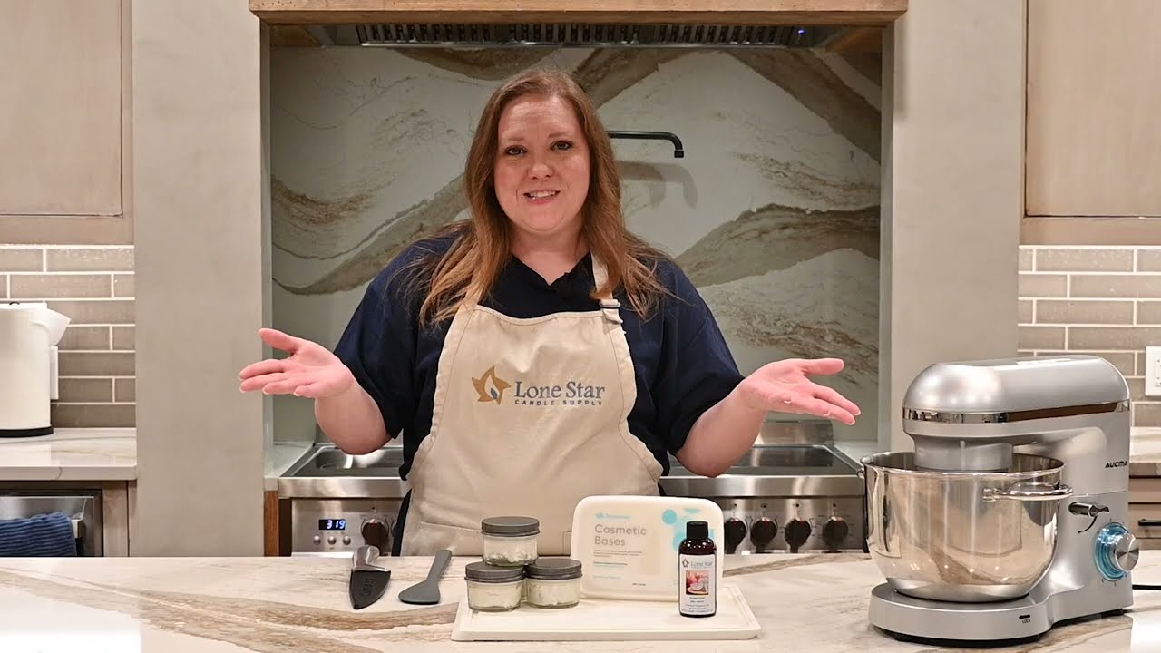 How to Make a Foaming Body Scrub | Foaming Bath Butter Tutorial