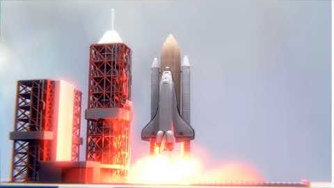 blender 2.80 Rocket launch mantaflow eevee animation