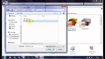Windows 7 Tips : How to change windows exclamation sound