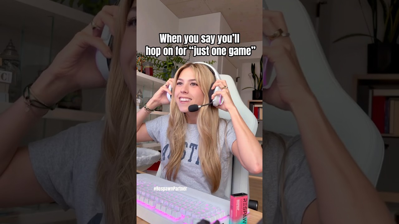 Every time you say “just one more game…”