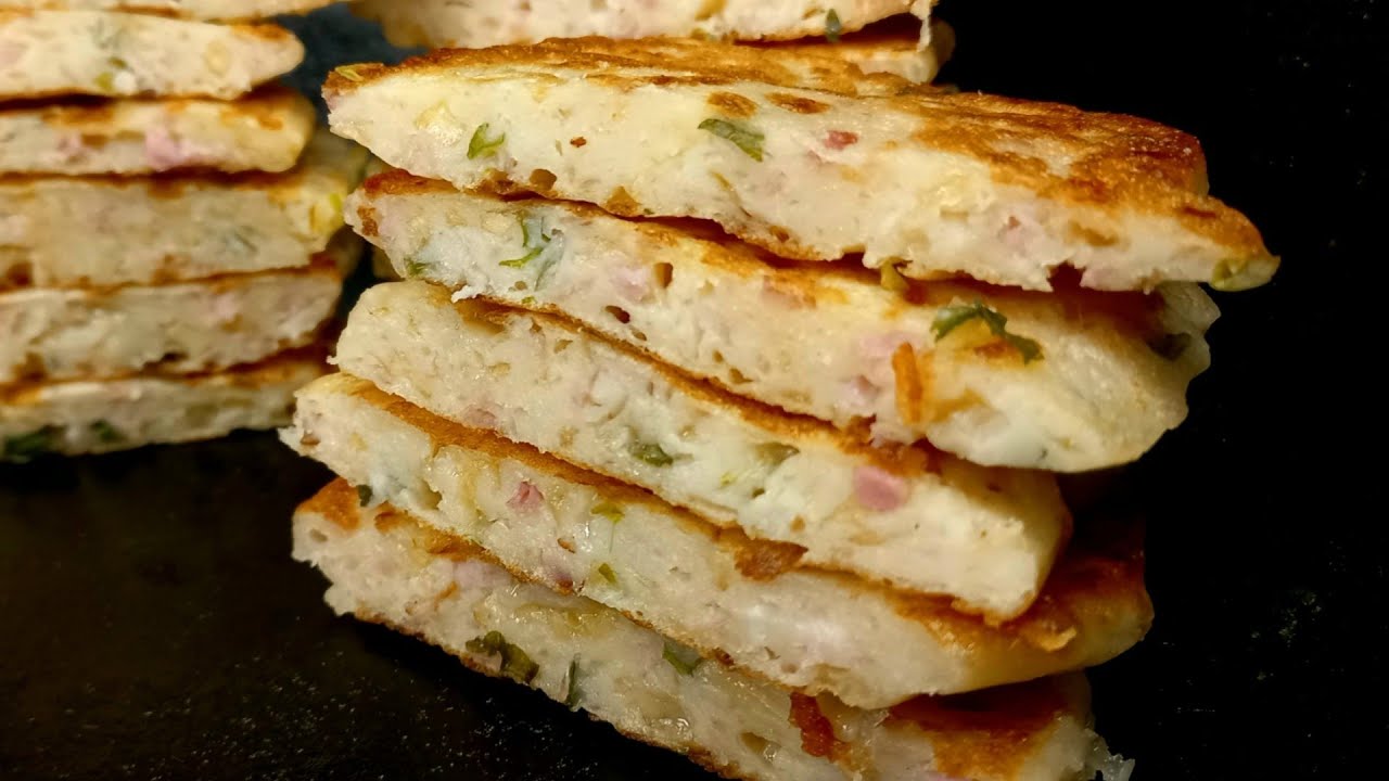 Швидкий сніданок ❗ Оладки на КЕФІРІ З НАЧИНКОЮ ✅