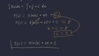 Antiderivatives: Initial Value Problems and Applications
