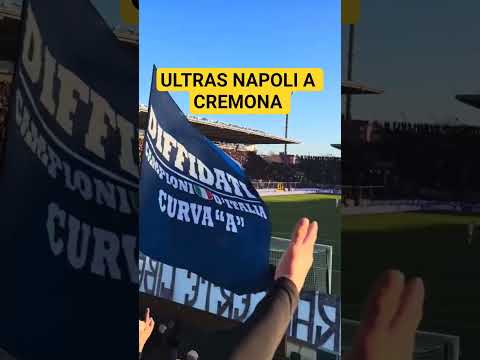 Video CREMONESE-NAPOLI, SERIE A ULTRAS PARTENOPEI #shorts #ultras