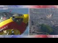 14 juillet : Marie-Sophie Lacarrau participe à un exercice de secours spectaculaire à Paris !