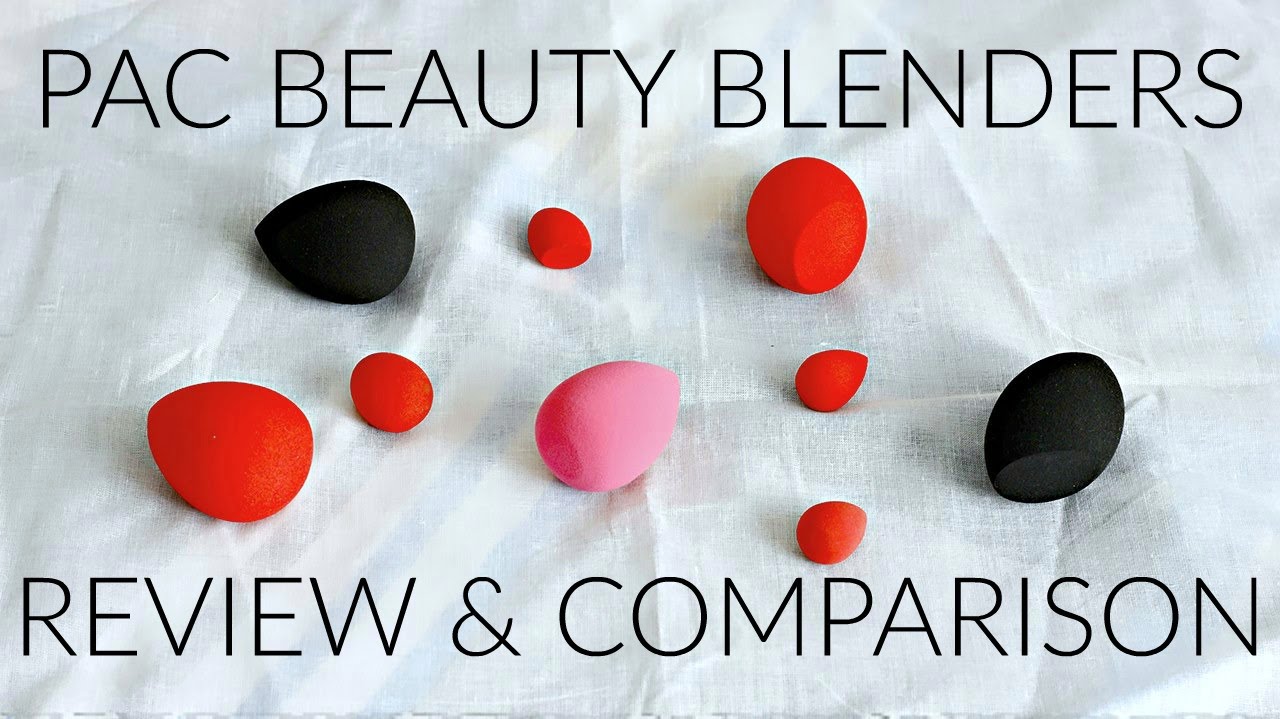 All of PAC Beauty Blenders | Review Demo Comparison | TiTi's Corner