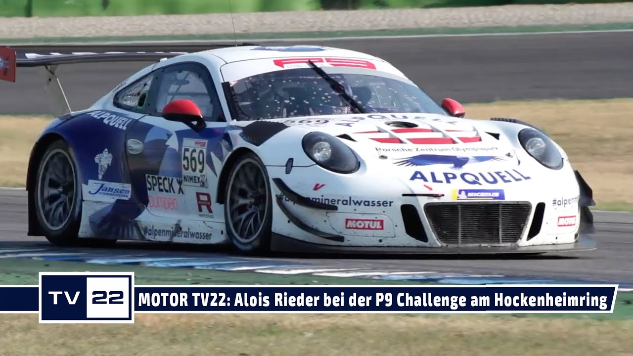 MOTOR TV22: Alois Rieder onboard mit der P9 Challenge am Hockenheimring 2022