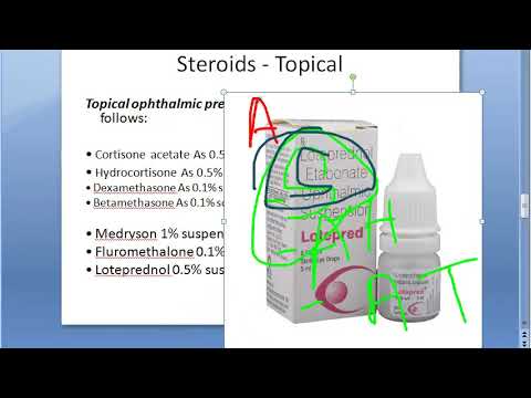 Ophthalmology 462 a CorticoSteroids Steroids Use in Eye Side Adverse Effect Action Loteprednol