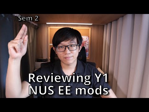 Reviewing my 1st year modules in NUS EE Part 2