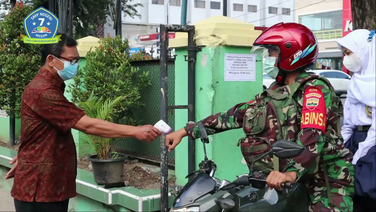 Simulasi PTM SMP N 7 Medan