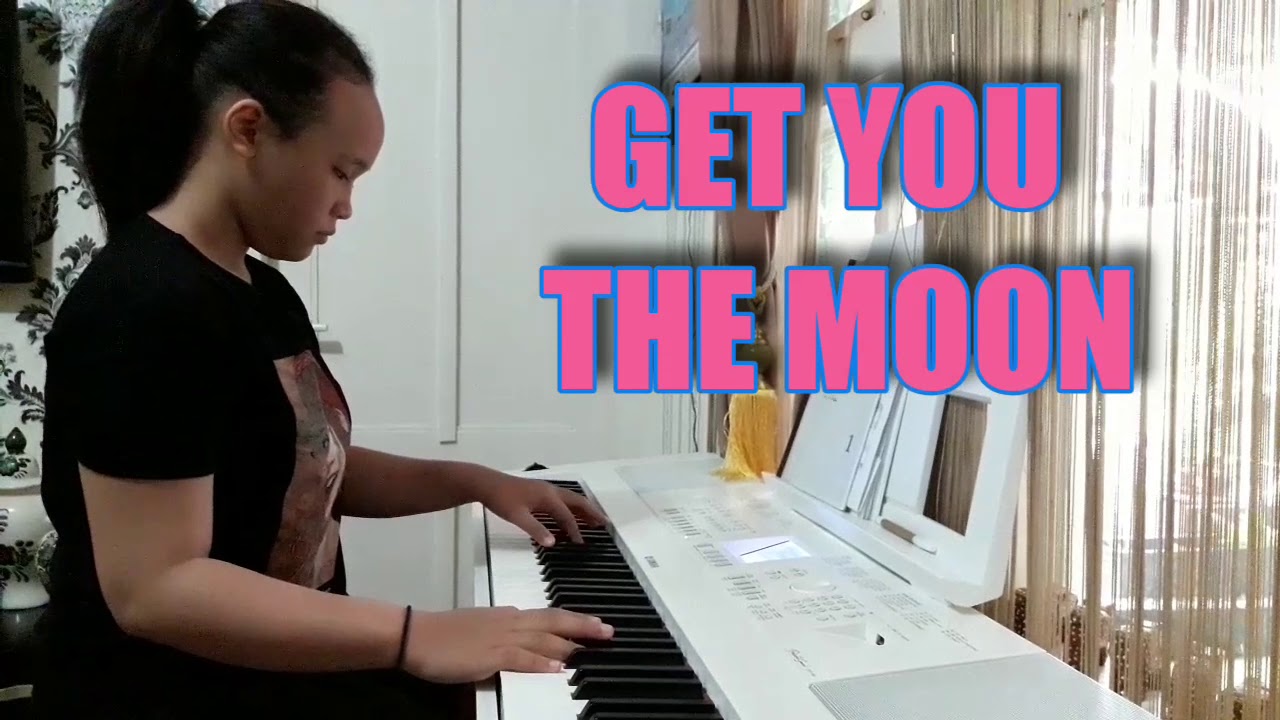 Kina Get You The Moon Piano