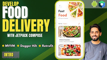 CREATE Your Own Food Delivery App with Android Jetpack Compose! Beginner Tutorial