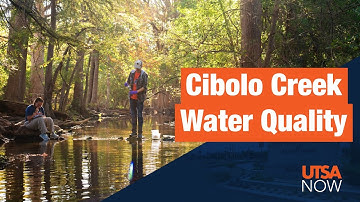 UTSA graduate students conduct water quality research at Boerne’s Cibolo Creek