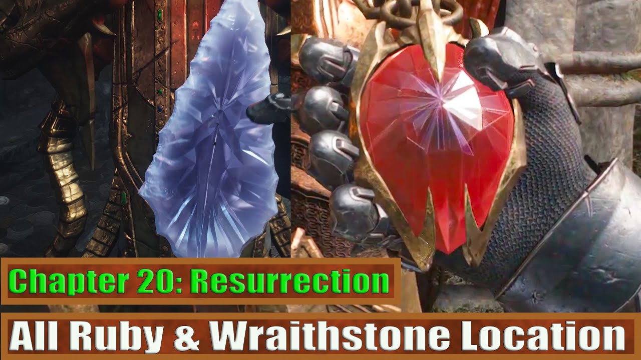 All Ruby & Wraithstone Location: Chapter 20: Resurrection: Doom The Dark Ages