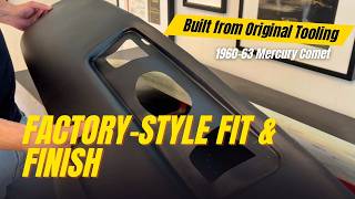 1960–1963 Mercury Comet Dash Pads | In-House Reproduction Process