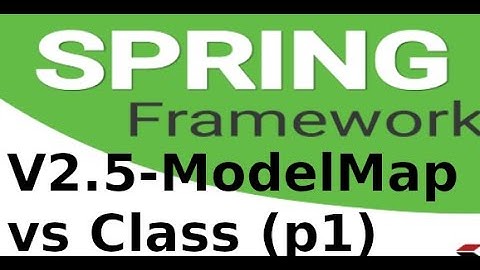 Spring MVC - V25 - Sử dụng ModelMap với Class trong Srping MVC (p1)