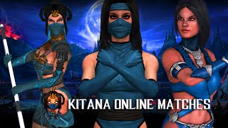 Mortal Kombat X - Kitana Online Ranked Matches - All Variations
