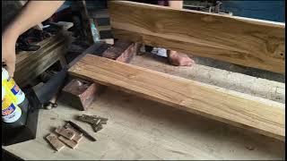 DIY Solid Wood Bed!!!