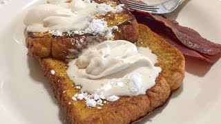 Pumpkin French Toast Fall Breakfast | Pumpkin Breakfast Recipes (How to Make French Toast)