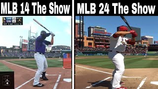 Nolan Arenado MLB The Show Evolution 2014 - 2024