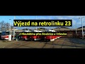 Výjezd na retrolinku 23 přes Strašnice a Vršovice #SlowTV