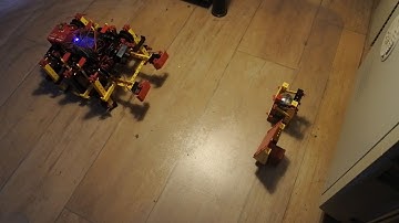 fischertechnik TXT controller : Mirft2 episode 100 - Python, OpenCV, colour, ROBOPro, voltage, more