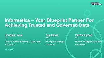Informatica: Your Blueprint Partner for Achieving Trusted and Governed Data