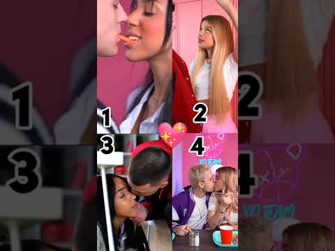 (Xo team hot kiss?) Elsarca VS kristikrime VS Alisha kone VS maks.nemcev tiktok #Shorts